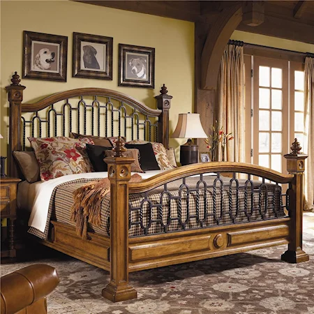 Highlands King Size Metal Framed Bed